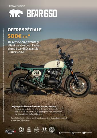 PROMOTION ROYAL ENFILD 650 BEAR